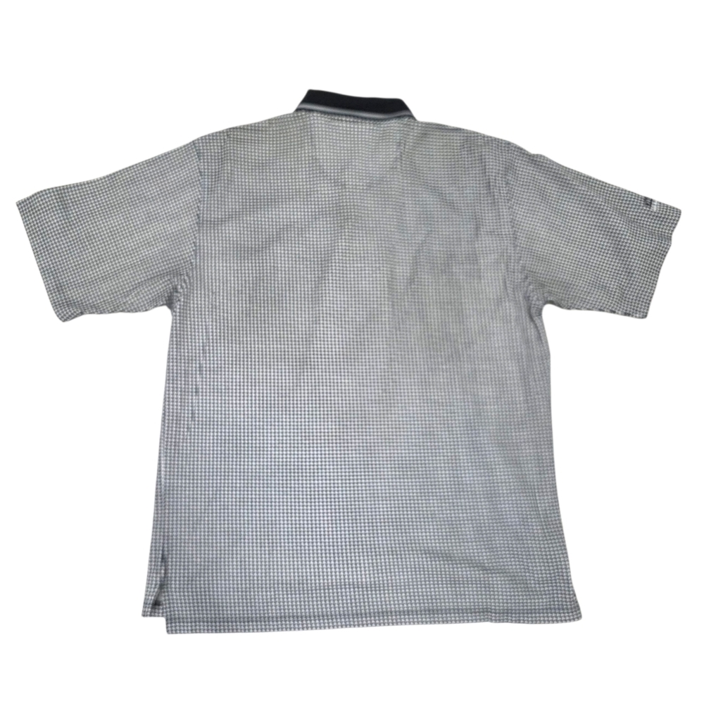 Slazenger Monochrome Houndstooth Polo Shirt - Picture 3 of 7